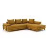 Coltar Florence, 290x232x61-91 cm, Stofa Element 8, Mustar picture - 2