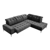 Coltar Grenada Cu Sezut Reglabil, Electronic, 281x226x89-107 cm, Stofa , Grafit Metalic picture - 5