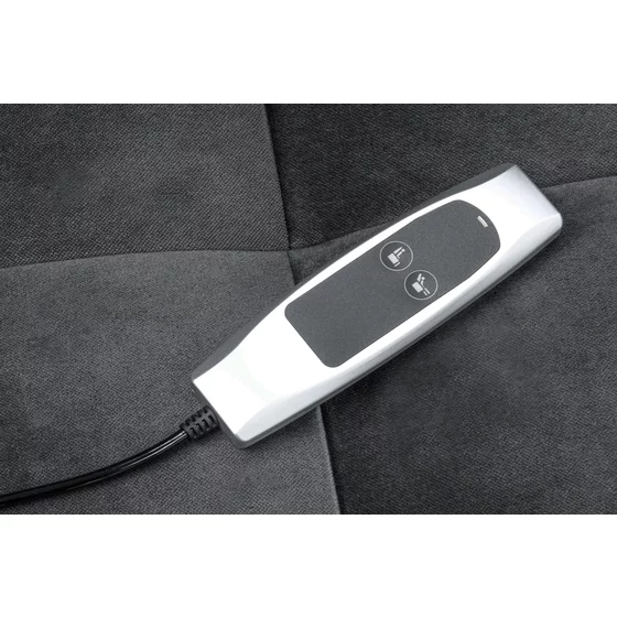 Coltar Grenada Cu Sezut Reglabil, Electronic, 281x226x89-107 cm, Stofa , Grafit Metalic picture - 6