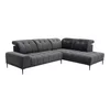 Coltar Grenada Cu Sezut Reglabil, Electronic, 281x226x89-107 cm, Stofa , Grafit Metalic picture - 2
