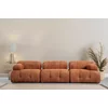 Coltar Modular Petit 3, 285x160x75 h cm, Stofa, Portocaliu picture - 2
