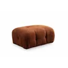 Coltar Modular Petit 3, 285x160x75 h cm, Stofa, Portocaliu picture - 13