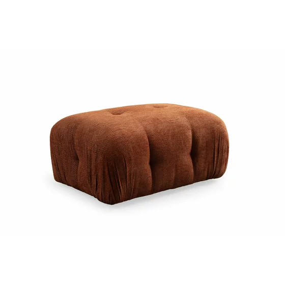 Coltar Modular Petit 3, 285x160x75 h cm, Stofa, Portocaliu picture - 13