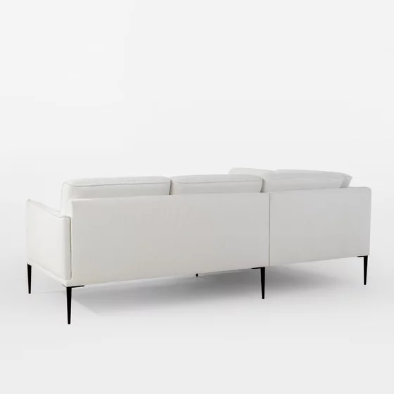 Coltar Norida, 235x207x82 cm, Stofa Aragon 01, Crem picture - 4