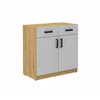 Comoda 2 Usi 2 Sertare Malta SL 105, 80x43.6x80 cm, Pal Melaminat picture - 3