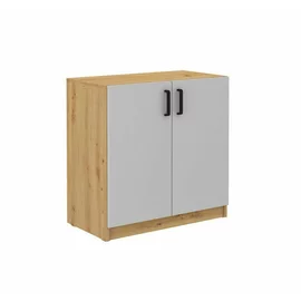 Culoare - Stejar Artisan cu Gri Deschis