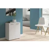 Comoda 2 Usi Neno, 60x32x72 h cm, Pal Melaminat, Alb Mat picture - 3