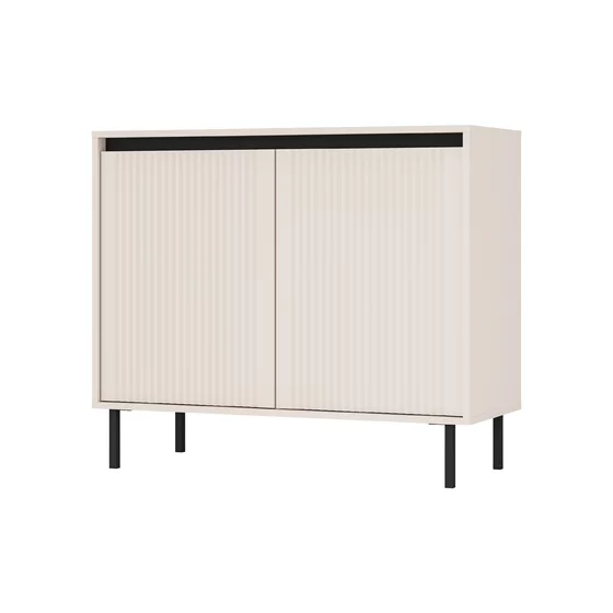 Comoda 2 Usi Osaka 2F-812, 100x40x84.7 cm, Pal Melaminat/MDF Frezat picture - 2