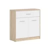 Comoda 2 Usi + Sertar Nepo, 80x34x84 cm, Pal Melaminat picture - 3