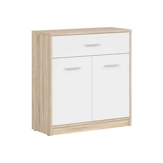 Comoda 2 Usi + Sertar Nepo, 80x34x84 cm, Pal Melaminat picture - 3