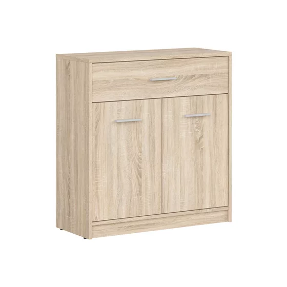 Comoda 2 Usi + Sertar Nepo, 80x34x84 cm, Pal Melaminat picture - 2
