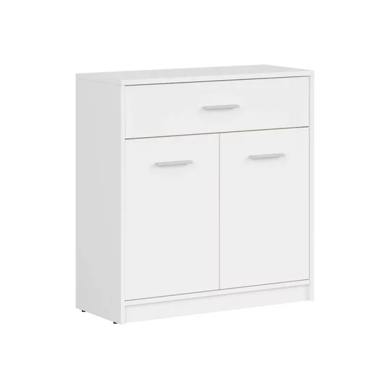 Comoda 2 Usi + Sertar Nepo, 80x34x84 cm, Pal Melaminat picture - 1