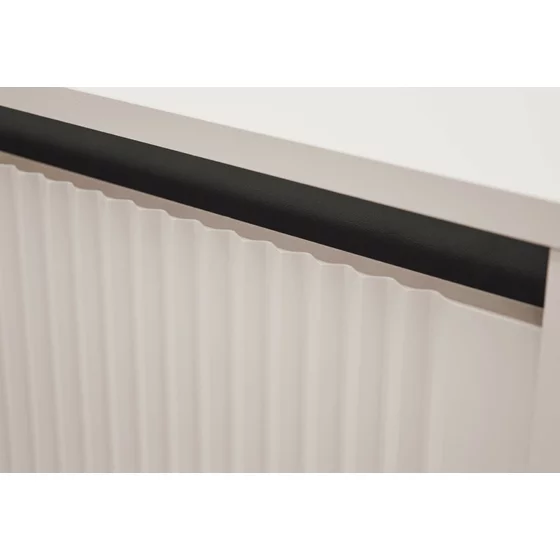 Comoda 2 Usi +2 Sertare, Osaka 2F+2S-822, 100x40x100 cm, Pal Melaminat/MDF Frezat picture - 6