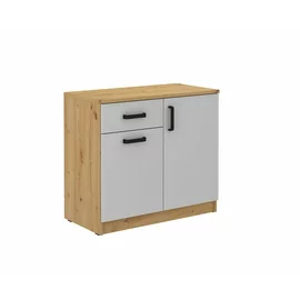 Culoare - Stejar Artisan cu Gri Deschis