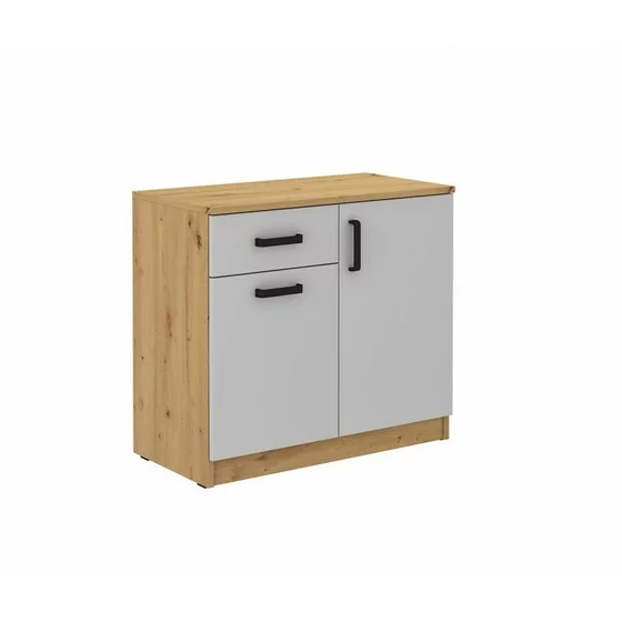 Comoda 2 Usi + Sertar Malta SL 820, 80x41.4x72.5 cm, Pal Melaminat picture - 3