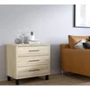 Comoda 3 Sertare Roma, 70x40x70 cm, Pal Melaminat,  Stejar Sonoma picture - 1