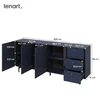 COMODA COLOURS CS-03, 200X41X84 CM, ALBASTRU picture - 4