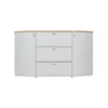 Comoda cu 2 Usi  + 3 Sertare, Sambuca, 160x44x90 cm, Stejar Coast Evoke/Gri picture - 4
