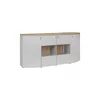 Comoda cu 4 Usi Sambuca, 180x44x90 cm, Stejar Coast Evoke/Gri picture - 2