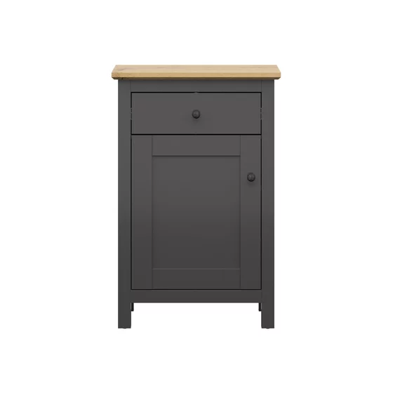 Comoda cu Usa si Sertar Hesen KOM1D1S/10/7, 66X41X101 H CM picture - 4