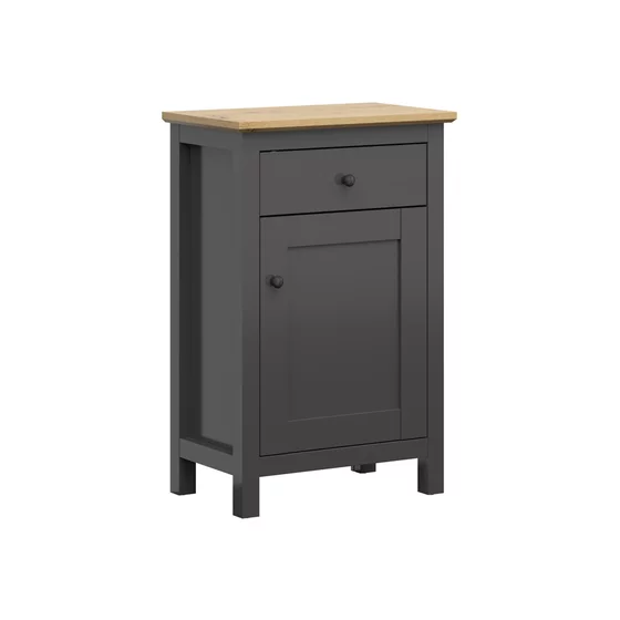Comoda cu Usa si Sertar Hesen KOM1D1S/10/7, 66X41X101 H CM picture - 1