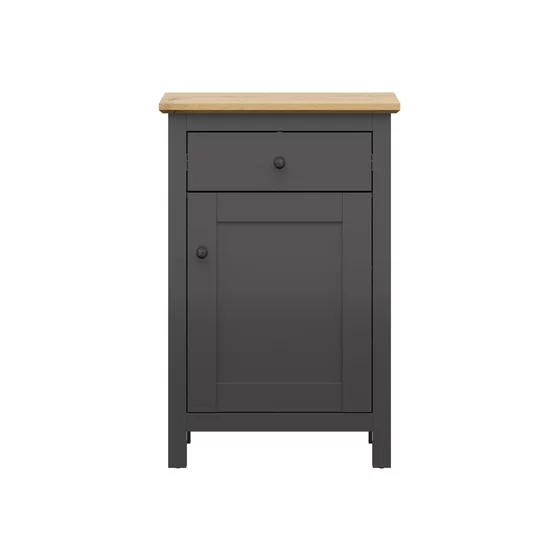 Comoda cu Usa si Sertar Hesen KOM1D1S/10/7, 66X41X101 H CM picture - 5