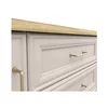 Comoda Flandra cu 2 Usi + 4 Sertare, 154x44x89.5 h cm, Pal Melaminat/MDF, Casmir/Stejar Mauvella picture - 4