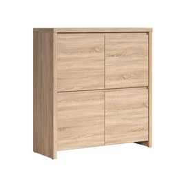 Comoda Kaspian KOM4D, 105x40.5x112.5 cm, Pal Melaminat
