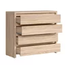 Comoda Kaspian KOM4S, 105x40.5x92 h cm, Pal Melaminat picture - 4