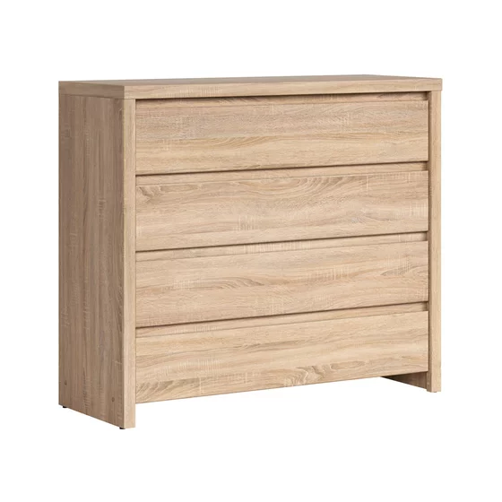 Comoda Kaspian KOM4S, 105x40.5x92 h cm, Pal Melaminat picture - 1