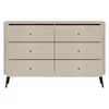 Comoda Larnaca VG04, 6 Sertare, 138x40x88 h cm, Pal Melaminat/MDF - Casmir picture - 4