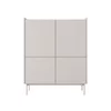 Comoda Level  4D, 103.2x38x126.2 cm, MDF, Beige picture - 1