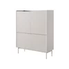 Comoda Level  4D, 103.2x38x126.2 cm, MDF, Beige picture - 3