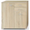  Comoda Mike 2, 2T2S, 71x35x75 cm, Stejar Sonoma picture - 1
