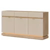 Comoda Milton 3 Usi+3 Sertare ML03, 163.5x40.5x88 h cm, Pal Melaminat/MDF, Stejar Cremona/Casmir picture - 1