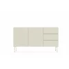Comoda Muti 147, 2 Usi + 3 Sertare, 147x39.8x81.2 h cm, Riflaj MDF, Casmir picture - 1