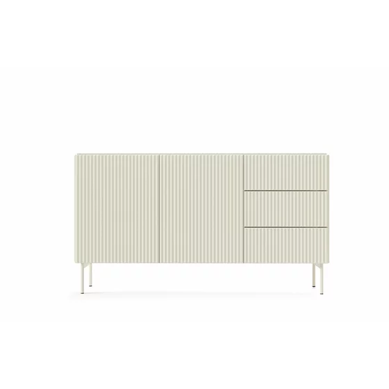 Comoda Muti 147, 2 Usi + 3 Sertare, 147x39.8x81.2 h cm, Riflaj MDF, Casmir picture - 1