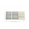 Comoda Muti 147, 2 Usi + 3 Sertare, 147x39.8x81.2 h cm, Riflaj MDF, Casmir picture - 2