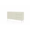 Comoda Muti 147, 2 Usi + 3 Sertare, 147x39.8x81.2 h cm, Riflaj MDF, Casmir picture - 3
