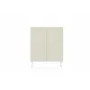 Comoda Muti 2 Usi, 98.6x39.8x123 h cm, Riflaj MDF, Casmir picture - 1