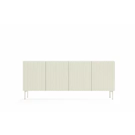 Comoda Muti 4 Usi, 195.2x39.8x81.2 h cm, Riflaj MDF, Casmir