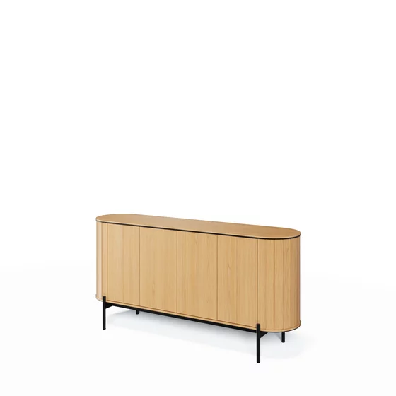Comoda Rotto, RT-03 4D-168, 168x46x82 cm, Stejar Vicenza picture - 2