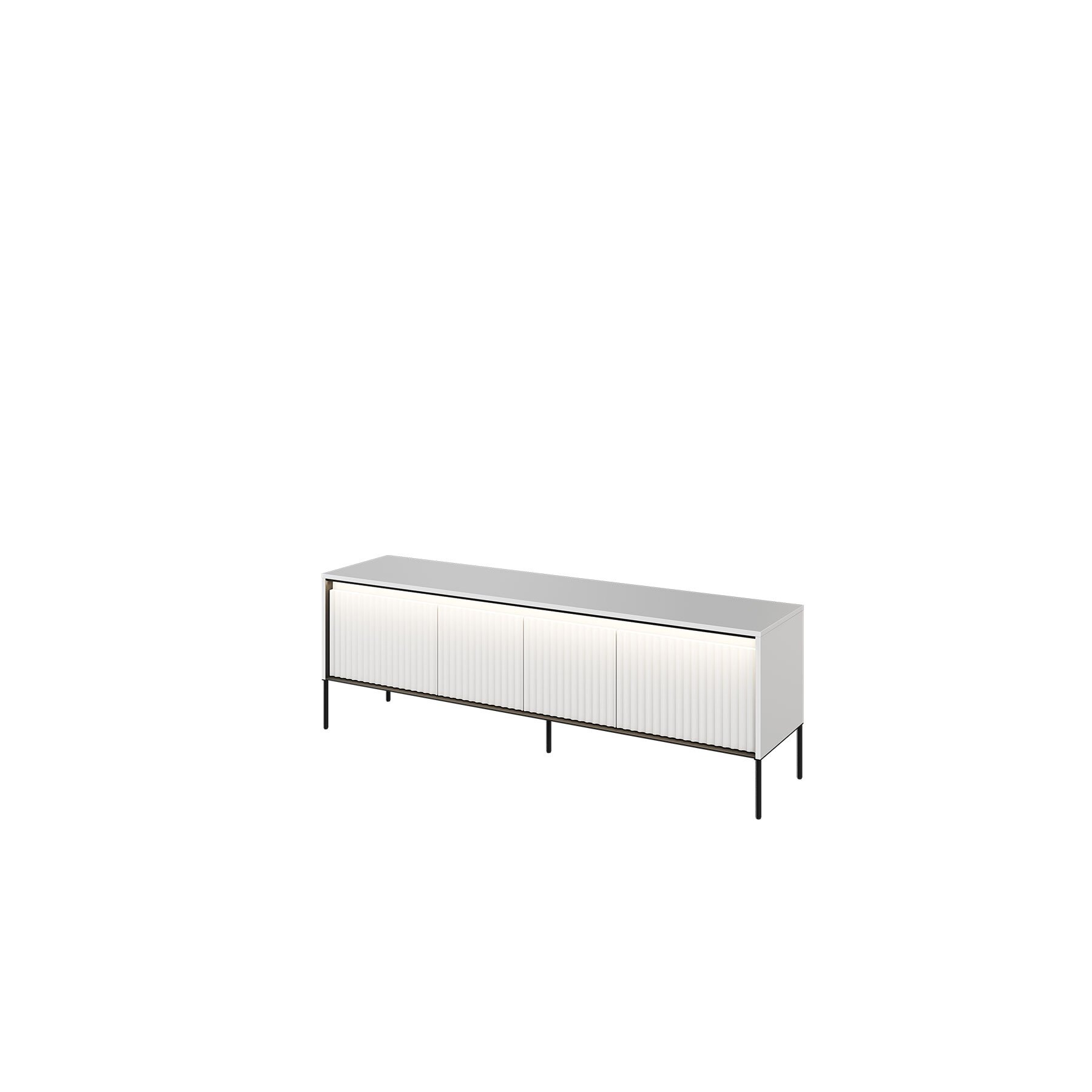 COMODA RTV TREND TR-05 4D, 167X40X56 CM, ALB