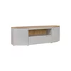Comoda TV cu 2 Usi  + Sertar, Sambuca, 180x44x61 cm, Stejar Coast Evoke/Gri picture - 2