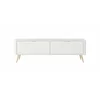 Comoda TV Lante RTV163 2D, 163.2x38x51.2 cm, MDF, Alb picture - 2