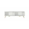Comoda TV Lante RTV163 2D, 163.2x38x51.2 cm, MDF, Alb picture - 3