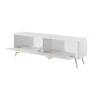 Comoda TV Lante RTV163 2D, 163.2x38x51.2 cm, MDF, Alb picture - 4