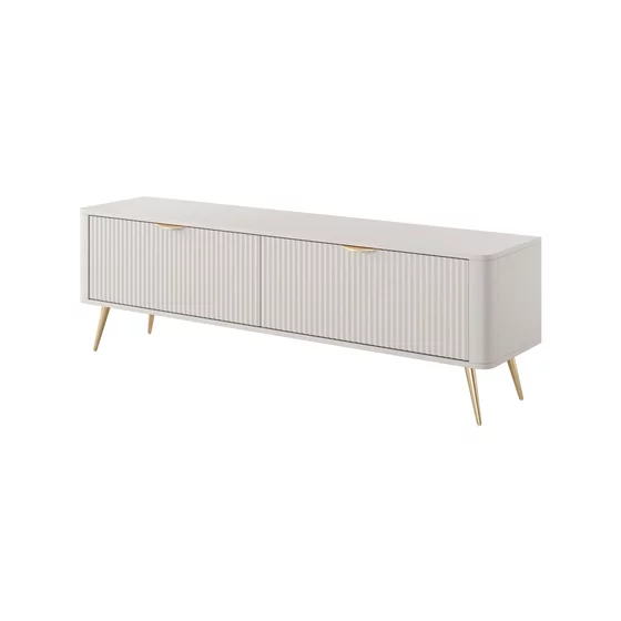 Comoda TV Lante RTV163 2D, 163.2x38x51.2 cm, MDF, Beige picture - 4
