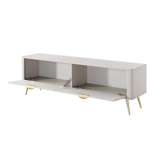 Comoda TV Lante RTV163 2D, 163.2x38x51.2 cm, MDF, Beige picture - 5