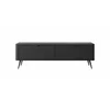 Comoda TV Lante RTV163 2D, 163.2x38x51.2 cm, MDF, Negru picture - 4